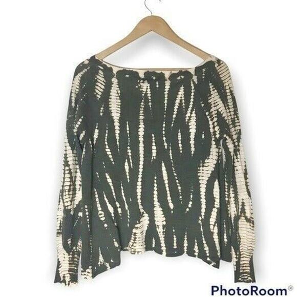 C&C California Women's Small Tie-Dyed Long Sleeved Very Light Tunic Sweater - Picture 2 of 8